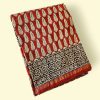 Chanderi cotton sarees with bagru prints